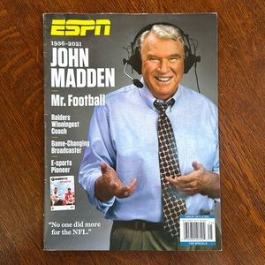 John Madden Mr Football ESPN magazine